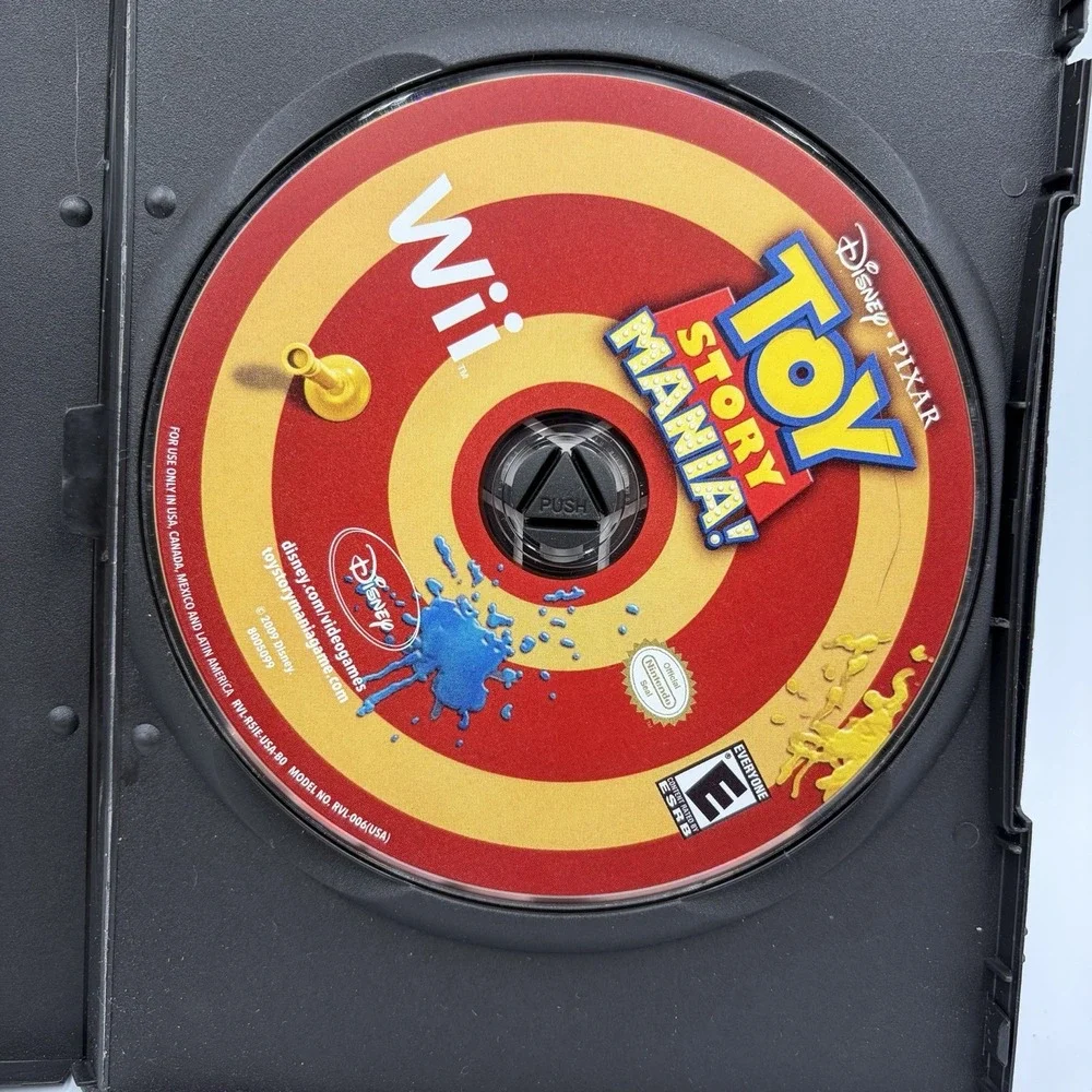 Toy Story Mania (Nintendo Wii, 2009) Game Only